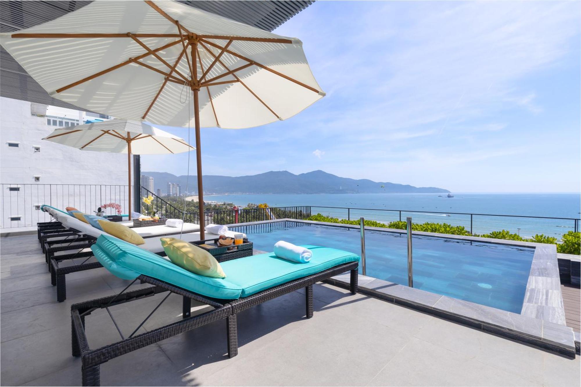 Jbay Beachfront Boutique Hotel Đà Nẵng Exterior foto