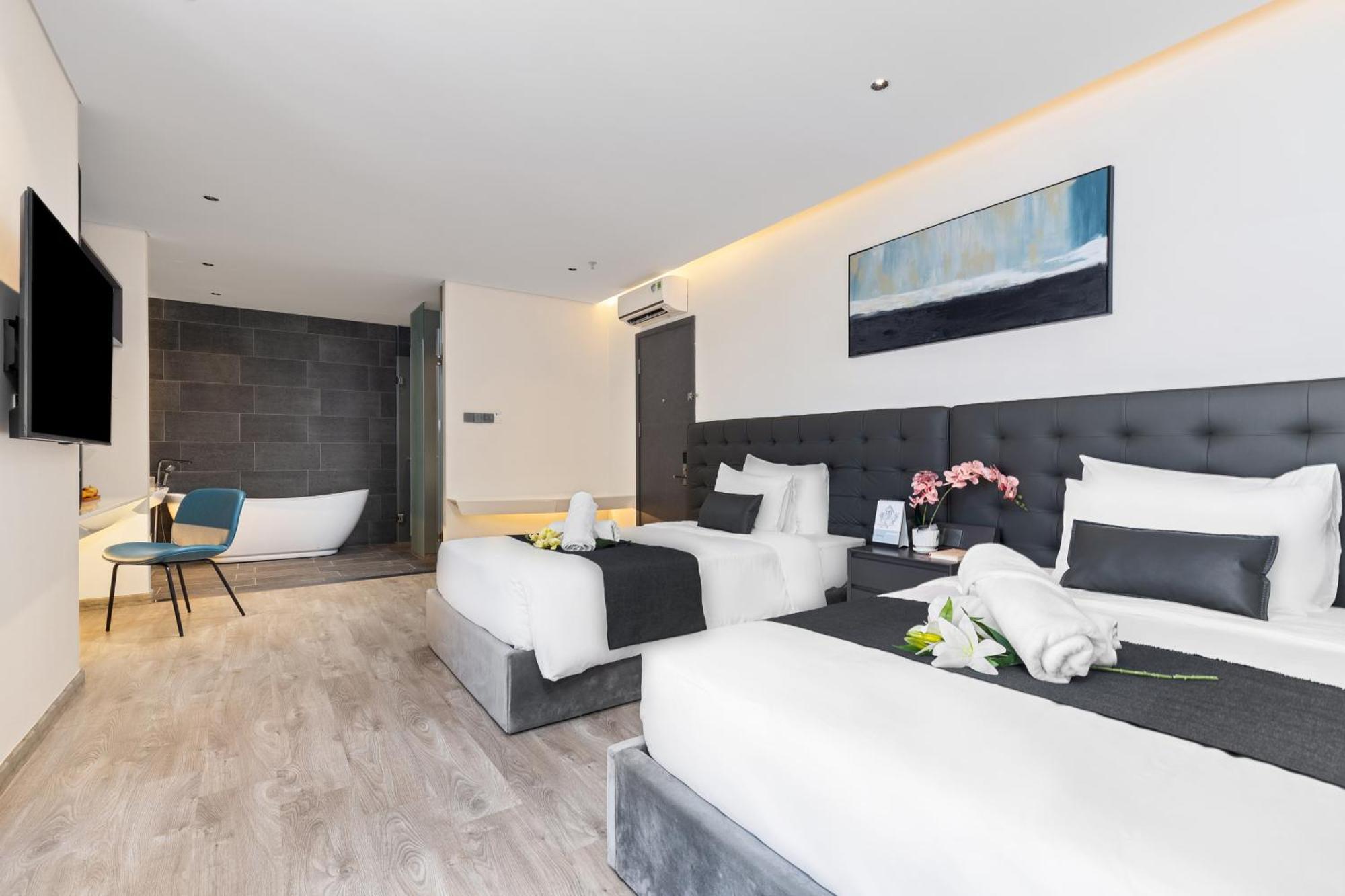 Jbay Beachfront Boutique Hotel Đà Nẵng Exterior foto
