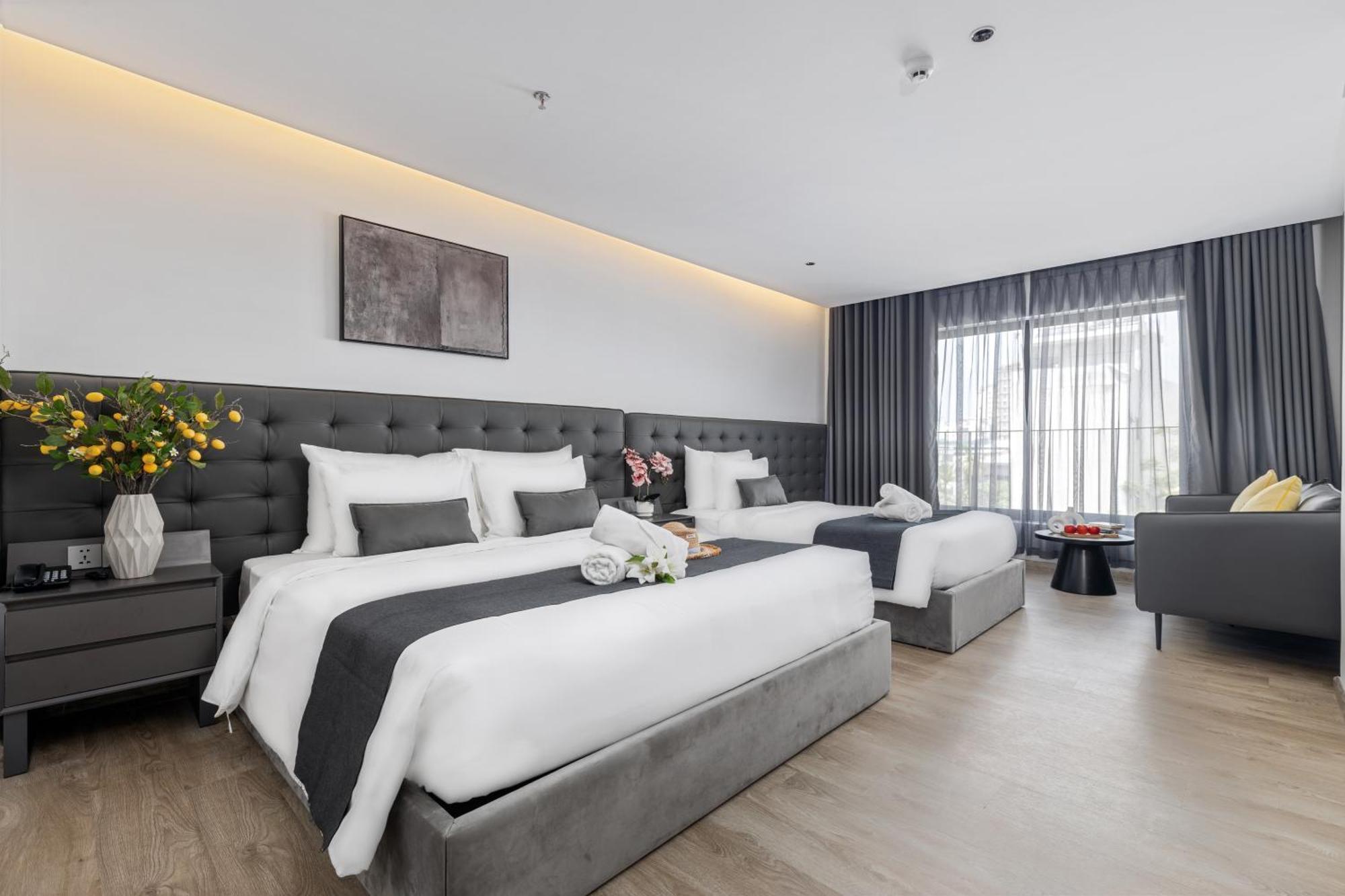 Jbay Beachfront Boutique Hotel Đà Nẵng Exterior foto